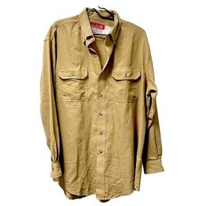 FR HRC 1 RiFR HRC 1 Riverside Apparel Flame Resistant Long Sleeve Shirt Size XL
